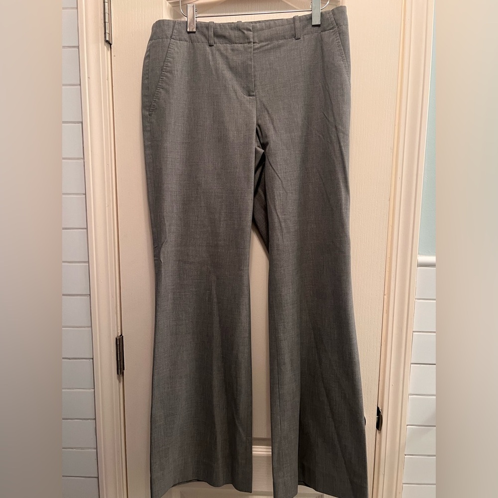 The Limited Gray Wide-Leg Trousers